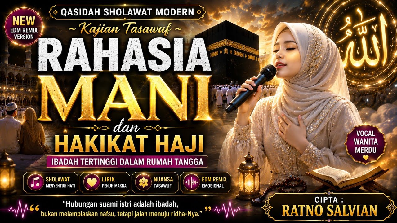Qasidah Sholawat Modern Rahasia Mani Dan Hakikat Haji (Salvian Official)