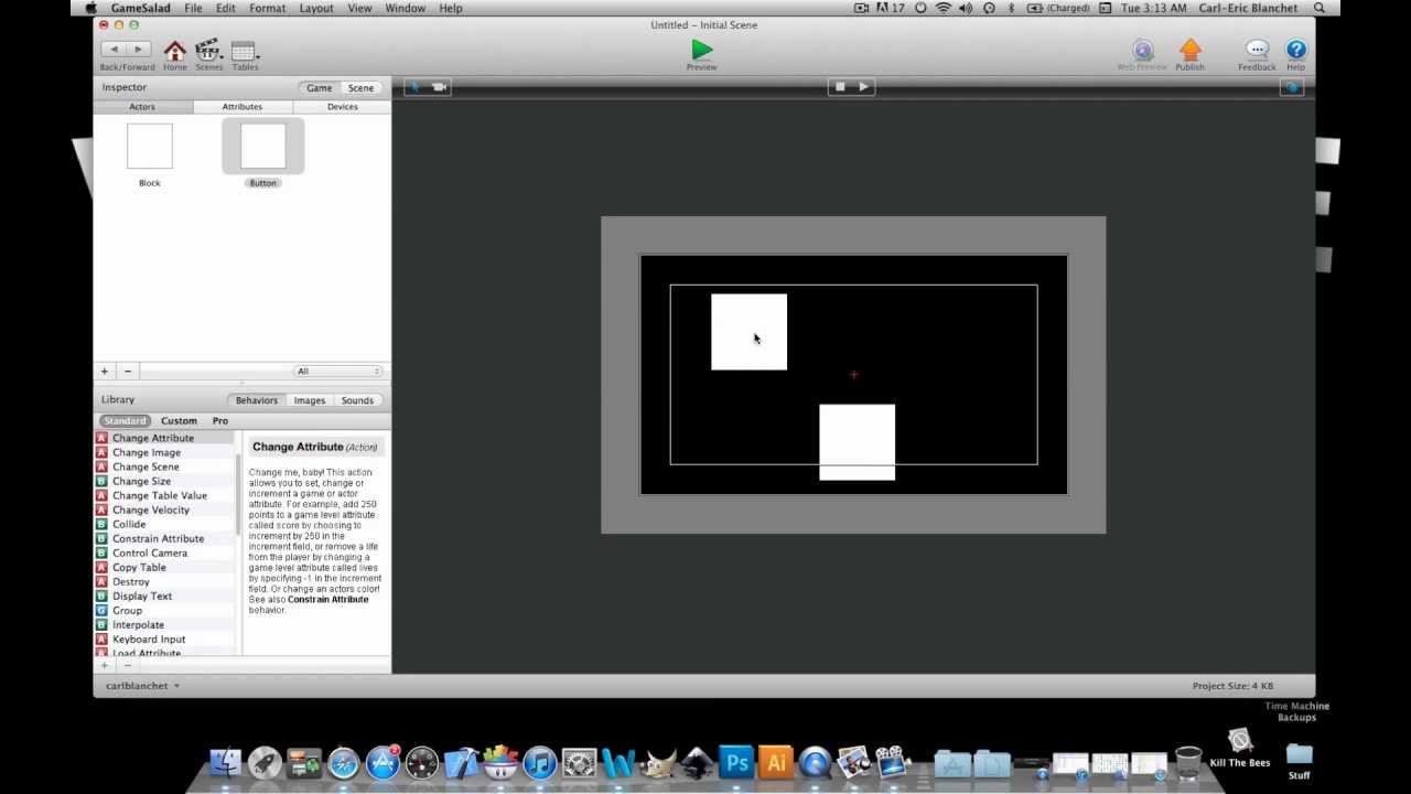 Connect Actors Using a TableCellValue in Gamesalad YouTube