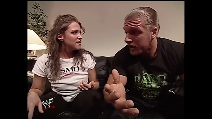 The McMahon-Helmsley Faction  attacked Kane and took the mask off! WWE Monday Night RAW. 06/12/2000