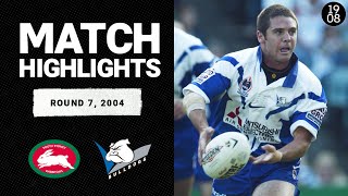 South Sydney Rabbitohs v Canterbury Bulldogs | Round 7, 2004 | Classic Match Highlights | NRL