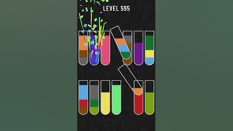 water sort puzzle level 595
