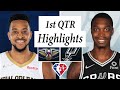 San Antonio Spurs vs. New Orleans Pelicans Full Highlights 1st QTR | 2021-22 NBA Season