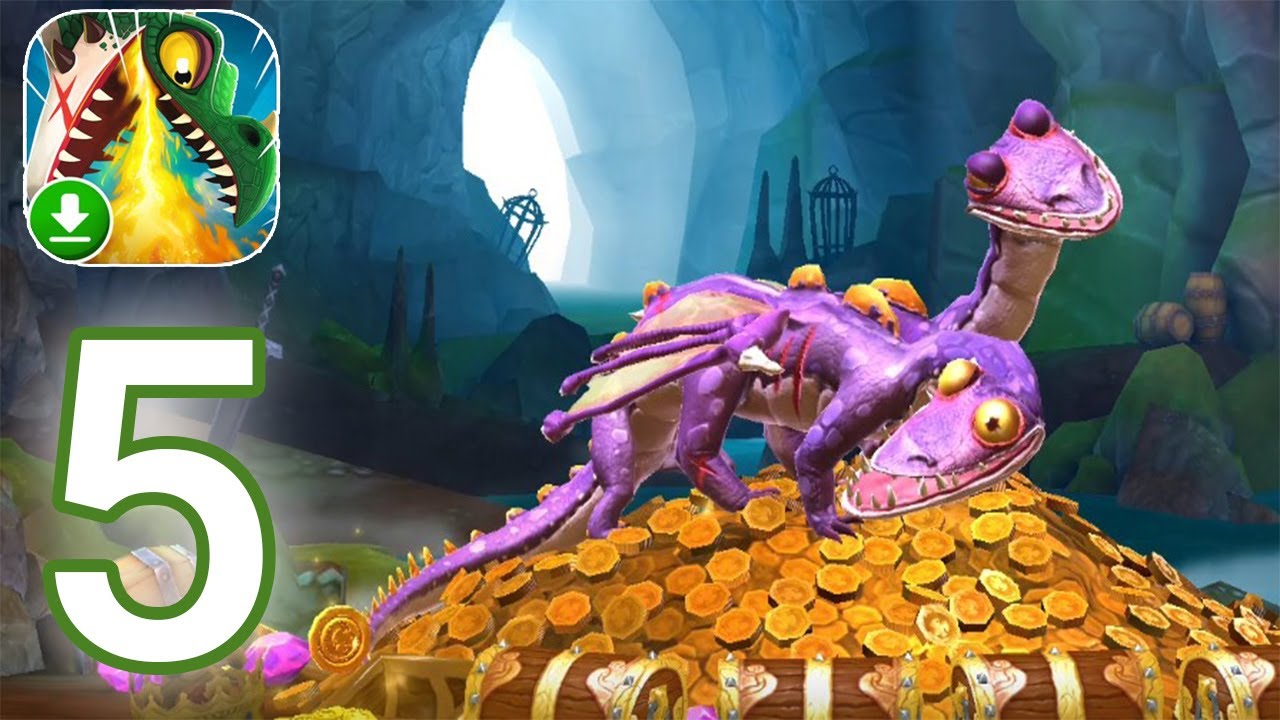 Hungry Dragon - Gameplay Walkthrough Part 5 - Jekyll And Fried Dragon (iOS, Android)