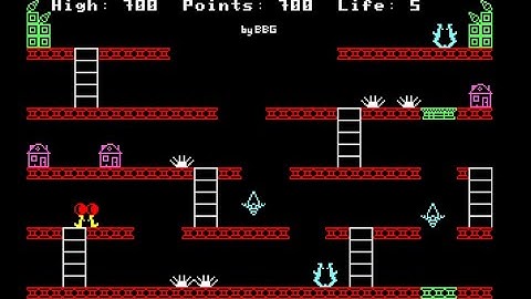 Sharp MZ-800 Game: Advoka (1983) MZ-700 mode