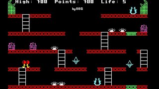 Sharp MZ-800 Game: Advoka (1983) MZ-700 mode