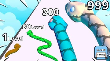 Colorful Snake | All Level Gameplay | Android, iOS | NEW UPDATE #3