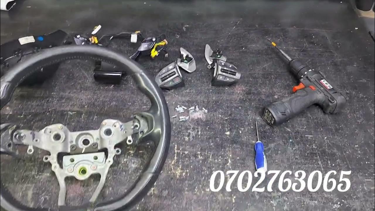 Как снять руль kia optima Перетяжка руля Kia Sportage в натуральную кожу с оранжевой строчкой Видео