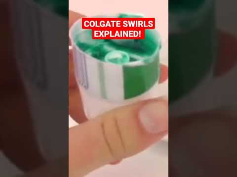 COLGATE Toothpaste Swirls EXPLAINED!
