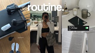 GETTING BACK INTO ROUTINE: healthy girl habits, workout motivation, cleaning