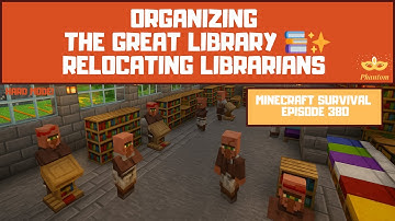 Organizing the Great Library 📚✨& Relocating Librarians - Let