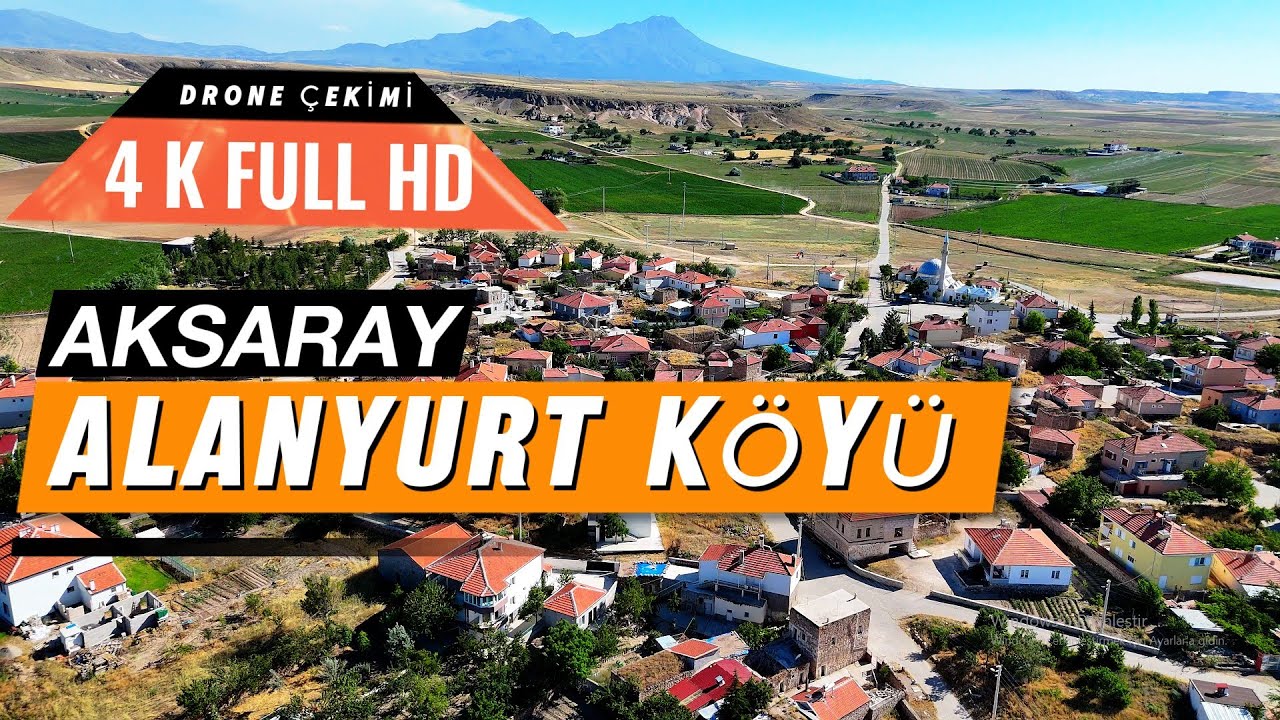 ALANYURT KÖYÜ✅AKSARAY DRONE ÇEKİMİ⁉️