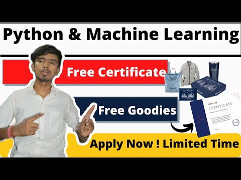 Machine Learning Free Training | Free Goodies | Free Certificate | Training Certificate