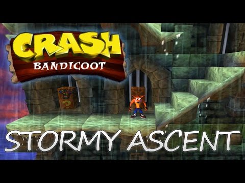Видео: Досега неиздаваният етап на Stormy Ascent на Crash Bandicoot добавен към трилогията на N.Sane