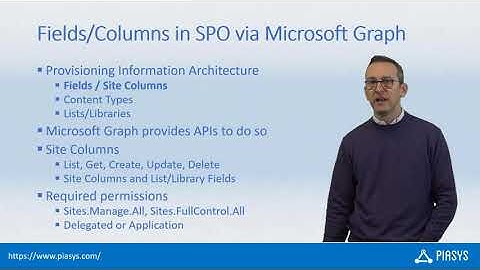 Episode #194 - Managing Site Columns and Fields in SharePoint Online via Microsoft Graph