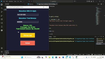 Tugas Besar Kardinata D1021251050 Praktikum Algoritma dan Pemrograman