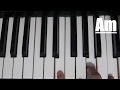 ►Как играть на пианино Виктор Цой - Перемен►легкий урок на пианино