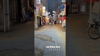 JAPAN | Osaka Walk | Fukushima Night 4K HDR