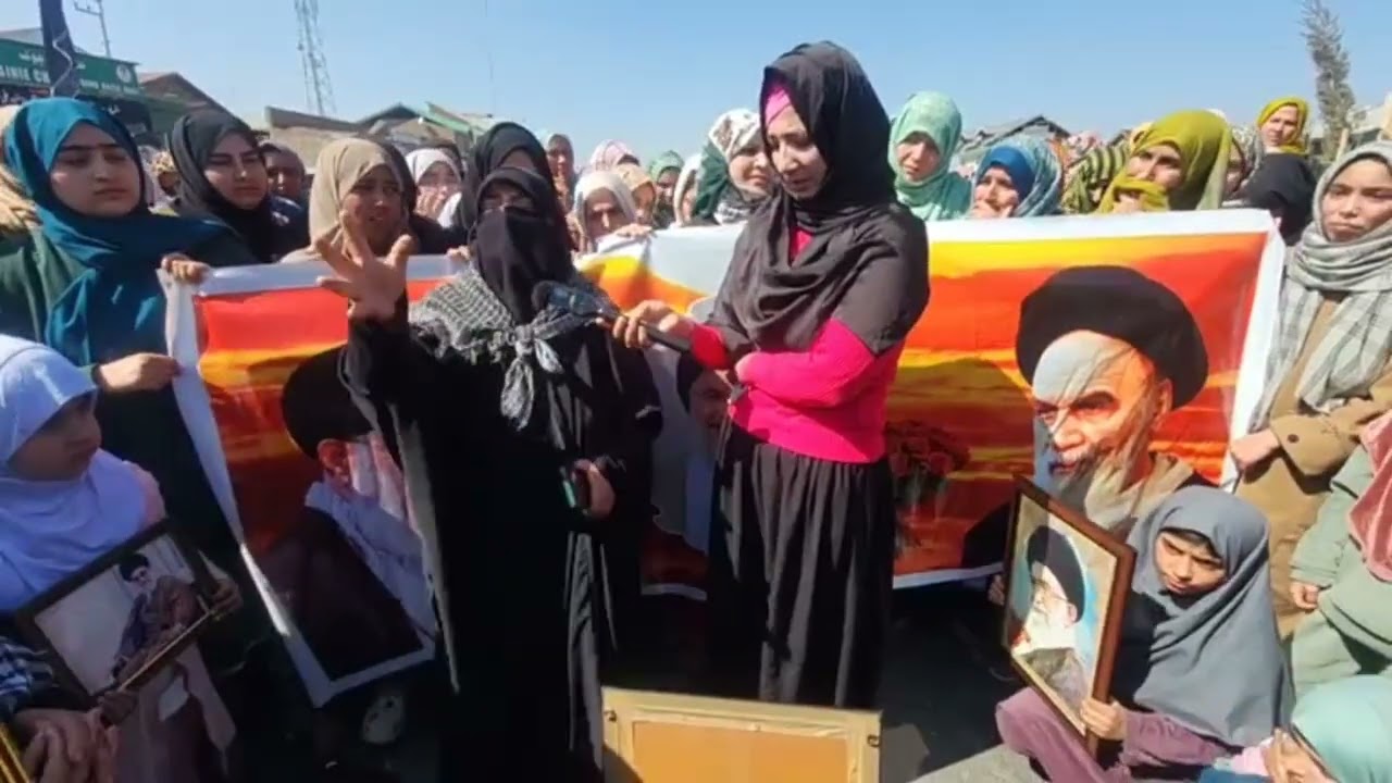 Live from gund hassi bhat || Iran's Supreme leader Ayatollah Imam Syed Ali Hussaini  Khamenei