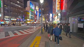 4K・ Night Tokyo・Ebisu - Daikan'yama - Shibuya (broken sound) ・4K HDR