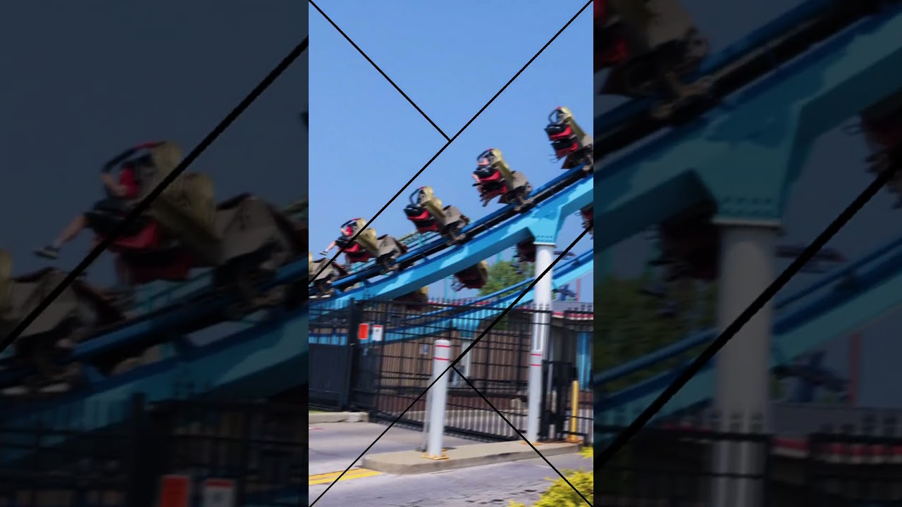 GateKeeper edit! #cedarpoint #gatekeeper #amusementpark
