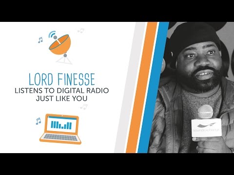 Lord Finesse Listens to Digital Radio Just Like You