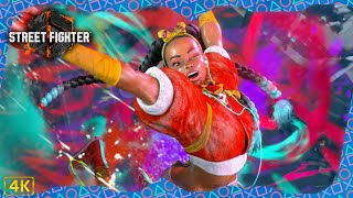 Street Fighter 6 ⁴ᴷ Arcade Mode (Kimberly gameplay)