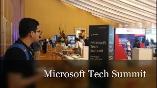 Microsoft Tech Summit 2018 in a glance