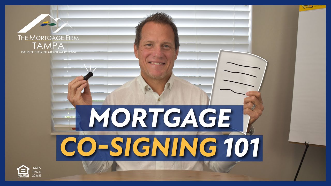 What You Need To Know About Co Signing On A Mortgage YouTube