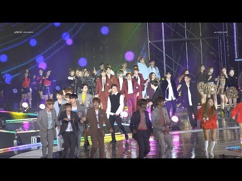 171104 평창드림콘서트 전출연진 오프닝 - RUN TO YOU 런투유 (ASTRO/아스트로)