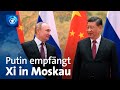 Chinas Staatschef Xi besucht Kremlchef Putin