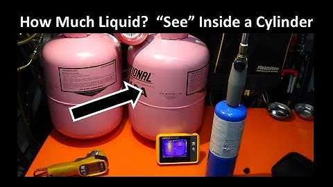 Tip5: Several Ways to Tell How Much Liquid is in a Receiver/Cylinder