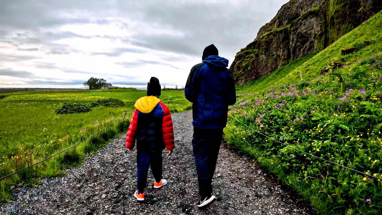 Gljúfrabúi Walk | Hidden Waterfall near Seljalandsfoss, Iceland | Natural Sound — Gljúfrabúi — video poster