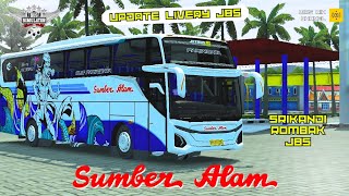 LIVERY SUMBER ALAM DOLALAK | Kodename SRIKANDI ROMBAK JB5 | Bus Simulator Indonesia