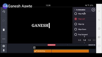 Text swapping effect in kinemaster   Android video editing tutorials