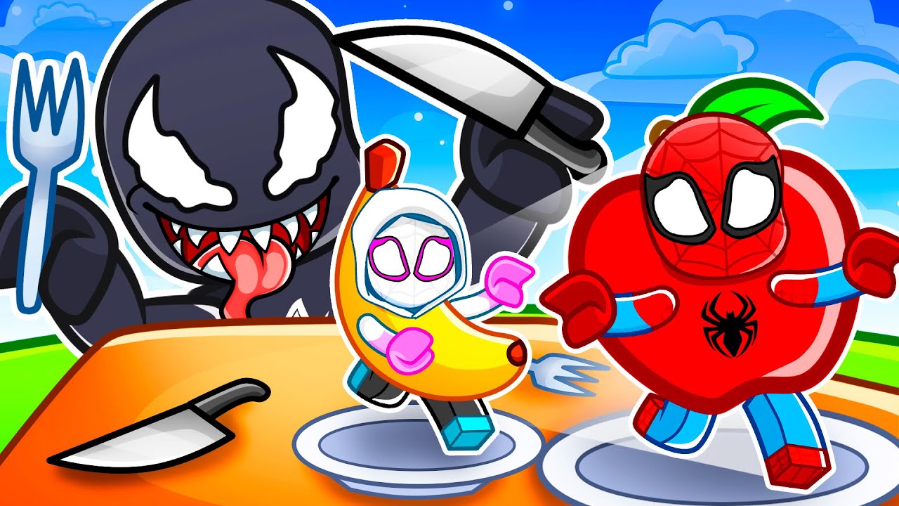 We TURNED INTO FOOD In ROBLOX!