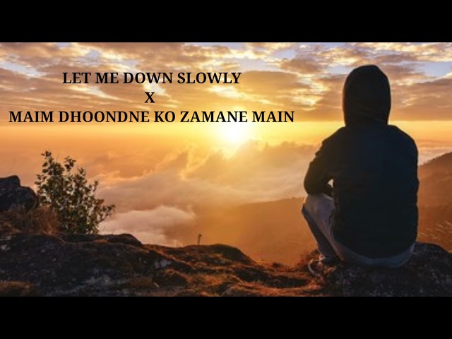 MAIN DHOONDNE KO ZAMANE MAIN X LET ME DOWN SLOWLY | MUSIC LOVER class=