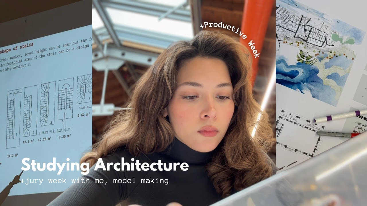 Üni Vlog📐| yoğun jüri haftası, maket ve projeler, uykusuzluk ve bolca kafein