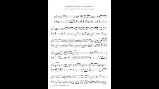 Prelude no 1 not by Bach - piano