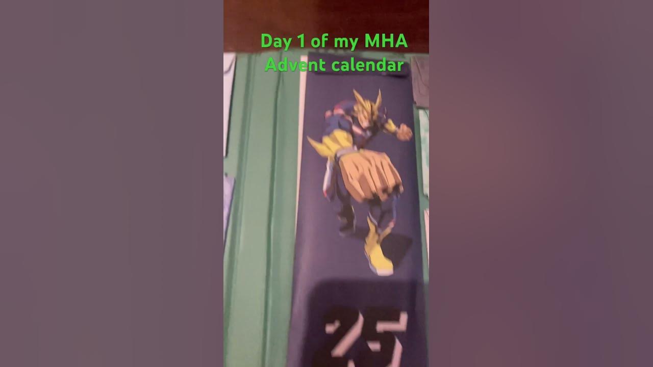 Day 1 Of My MHA Advent Calendar christmas mha allmight fun shorts day-1-of-my-mha-advent-calendar-christmas-mha-allmight-fun-shorts