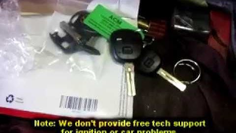 By Mail-in Service! Lexus Broken Remote Key Repair & New Key Cut