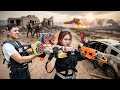 LTT Nerf War : SEAL X Nerf Guns Rescue Mission Fighting Dangerous Criminal Group