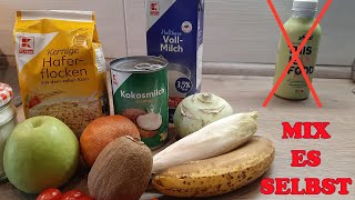 yFood by Nestlé vs. günstige DIY-Trinkmahlzeit