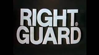 Right Guard Deodorant Commercial (1981)
