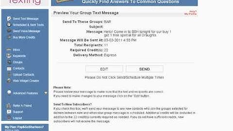Club Texting How To: Sending Text Messages