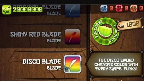 Hack of Fruit ninja by mod apk
