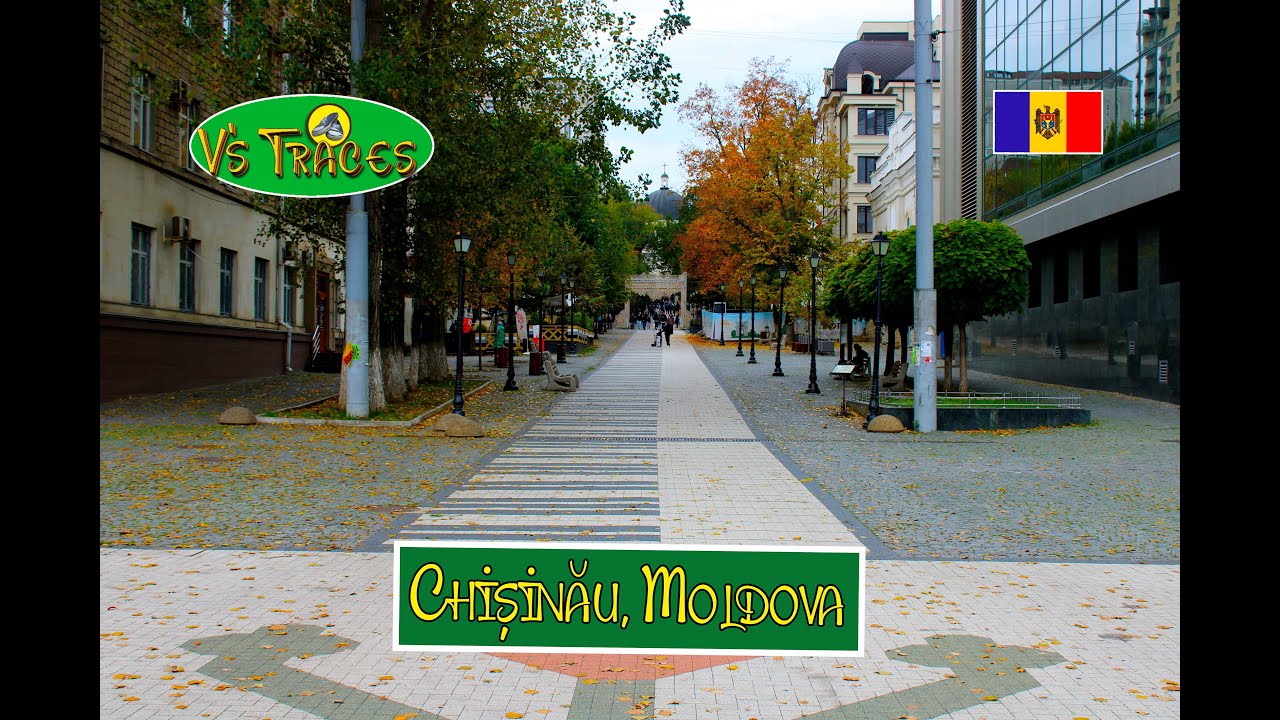 🇲🇩 Chișinău Walking Tour | Milestone → Financial Center