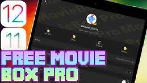 Update 2019.Install Movie Box PRO On iOS 12 - 12.3.Download Movie box pro free.