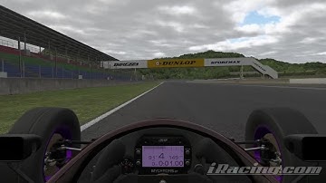 iRacing Okayama International Circuit - Short Formula Vee (Dry) Track Guide (Hotlap + Telemetry)
