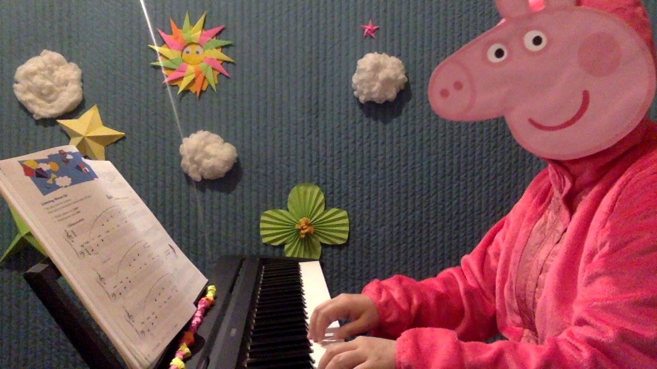 Kites in the Sky Piano adventure lesson Book 1 YouTube