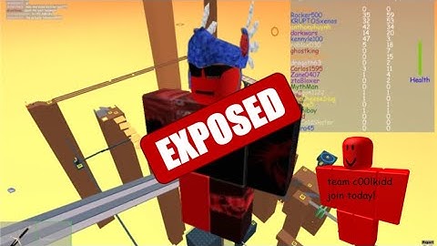 Exposing @CK5c00lkidd for faking his videos (Roblox exploiting)